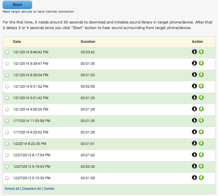 Ambient Voice Recording: Listening to all voices