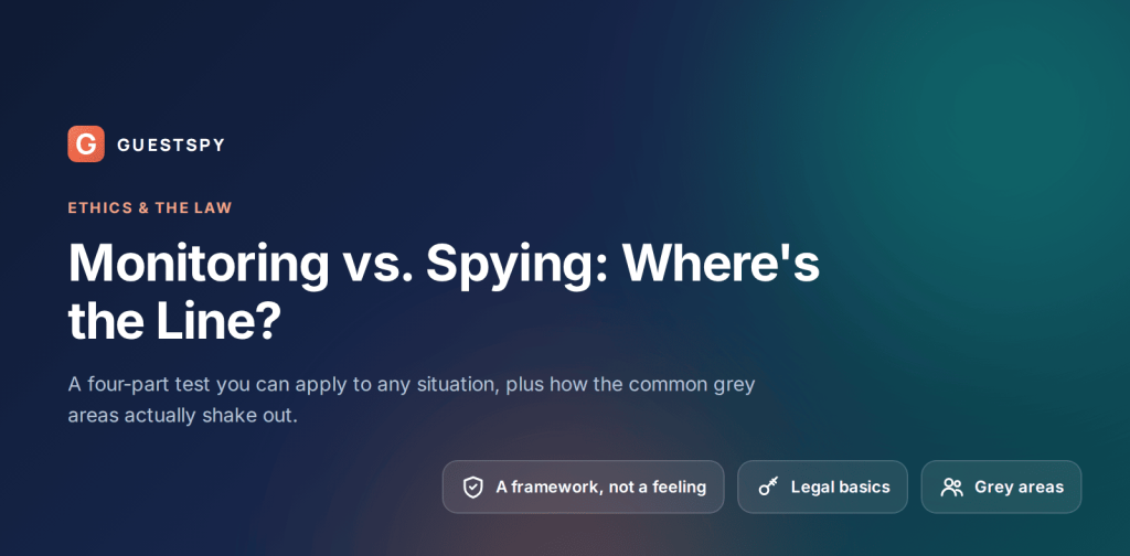 Monitoring vs. Spying: Where Parents Should Draw the Line