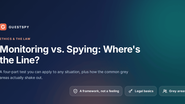 Monitoring vs. Spying: Where Parents Should Draw the Line