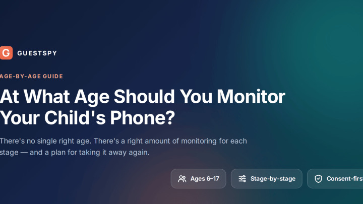At What Age Should You Monitor Your Child's Phone?