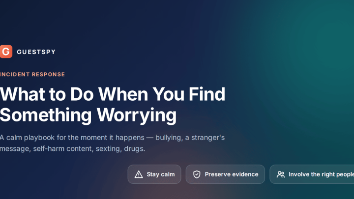 What to Do When You Find Something Worrying on Your Child's Phone