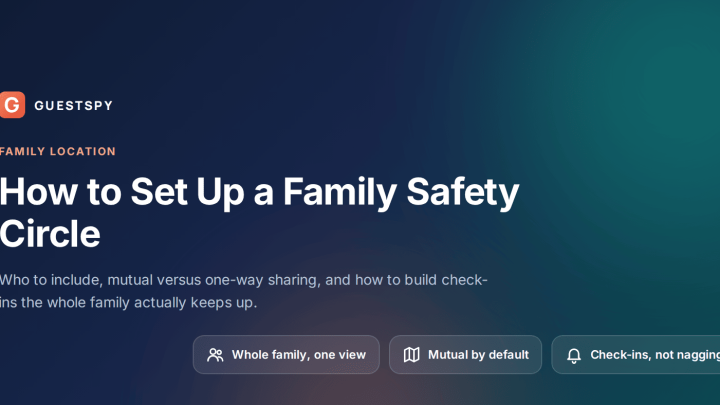How to Set Up a Family Safety Circle