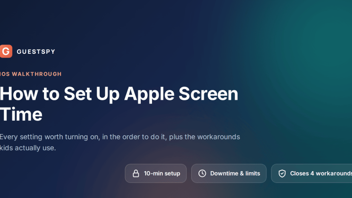 How to Set Up Apple Screen Time