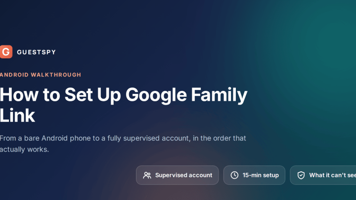 How to Set Up Google Family Link